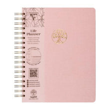 Inspire- clairefontaine 19 cm x 25 cm clothcovered Life Planner, ringbound,