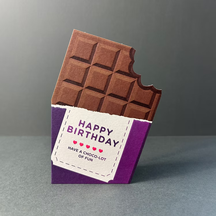 Taking Shape - Happy Birthday Chocolate