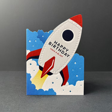 Taking Shape - Happy Birthday Rocket