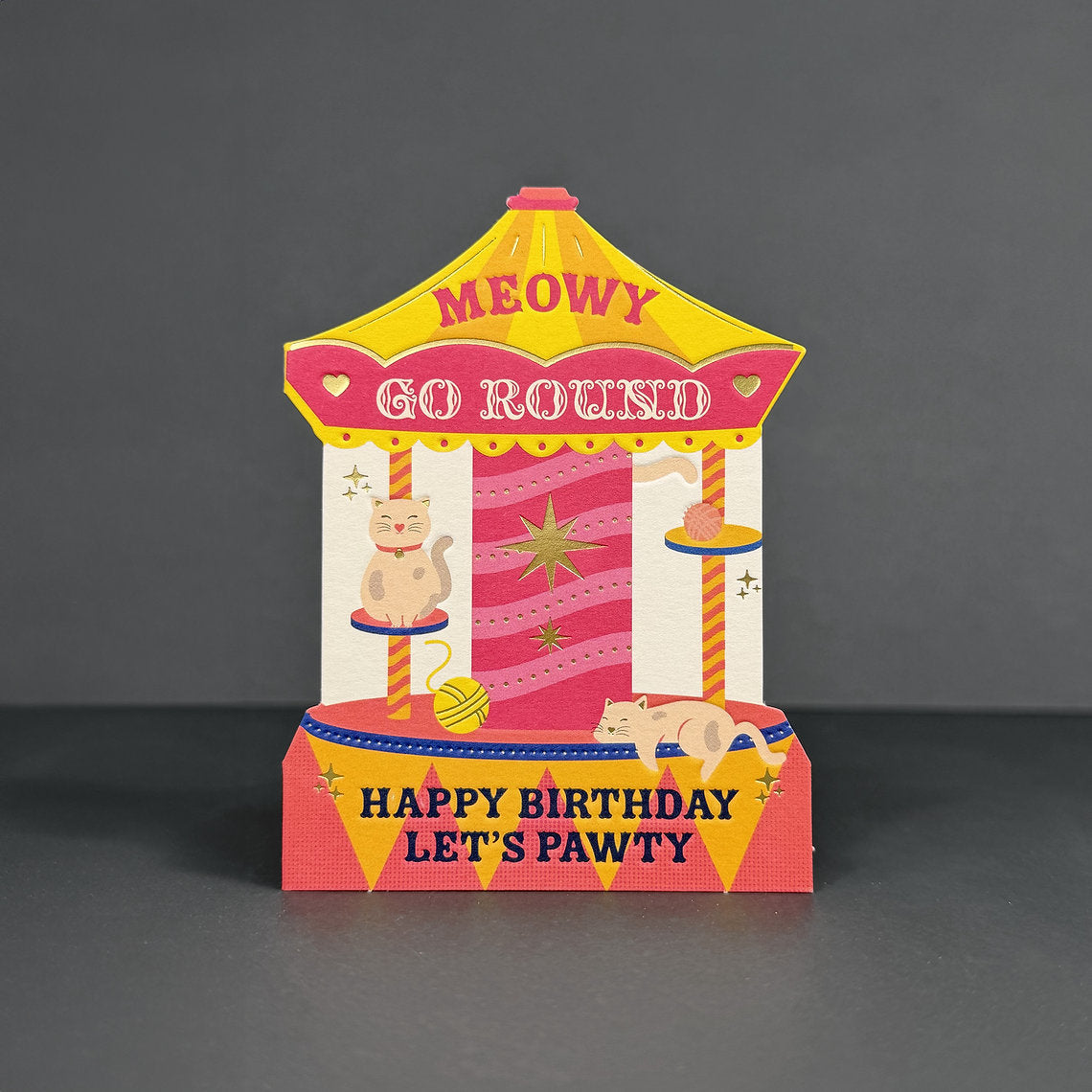 Taking Shape Minis - meowy go round
