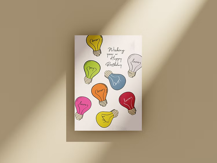 Dancing In The Rain - Happy Birthday, Lightbulbs