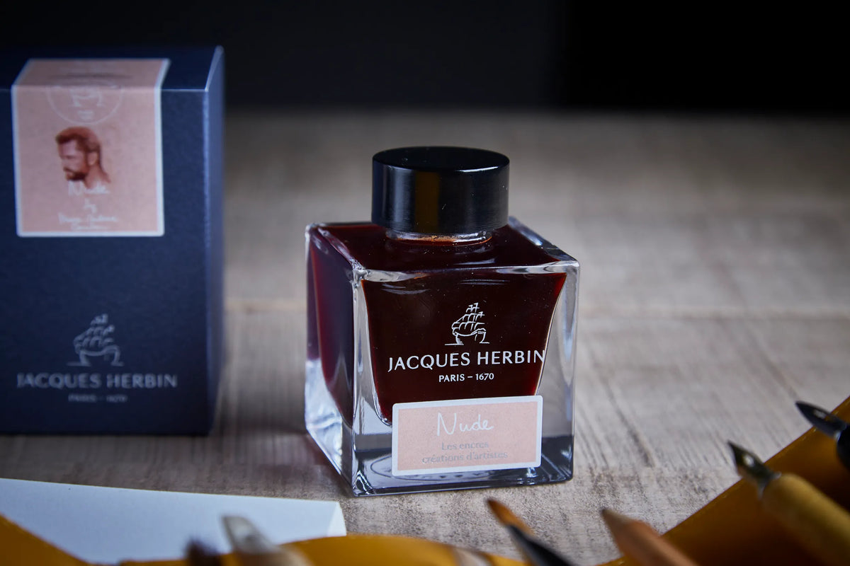 Ink by the artists “Nude” | Marc Antoine Coulon & Jacques Herbin