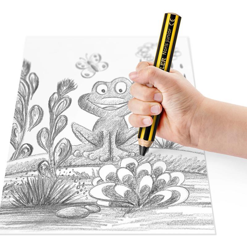 Staedtler Noris Junior Graphite Pencil 141 2B – image 3