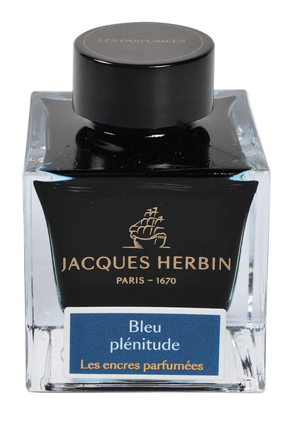 Jacques Herbin Scented Ink 50ml | Navy Blue / Bleu Plénitude
