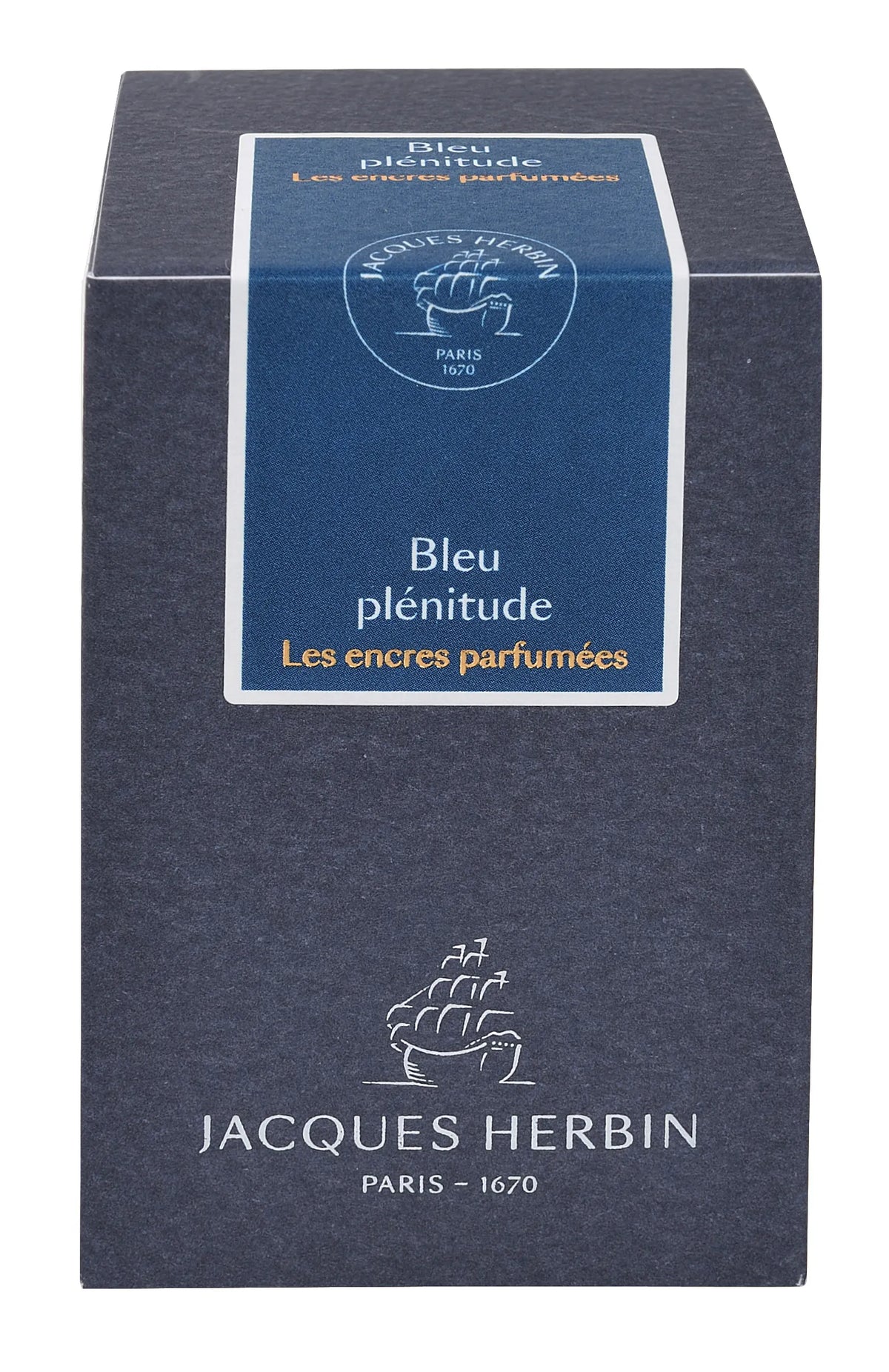 Jacques Herbin Scented Ink 50ml | Navy Blue / Bleu Plénitude