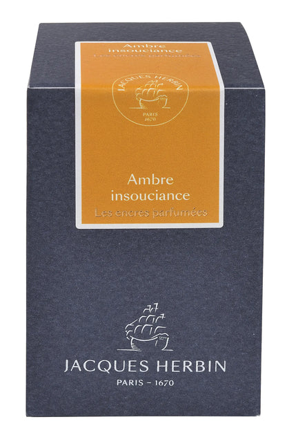 Jacques Herbin Scented Ink 50ml | Carefree Amber / Ambre Insouciance