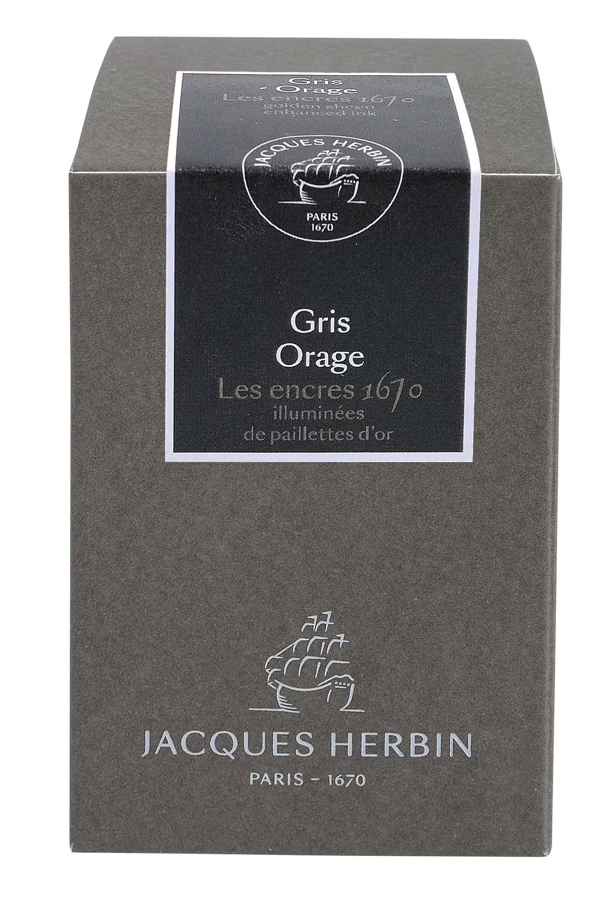 Herbin 1670 Collection Ink | Stormy Grey / Gris Orage