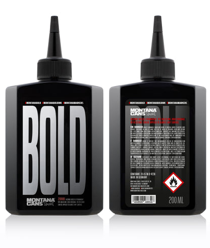 Montana Black Bold Ink Refill 200ml – Black