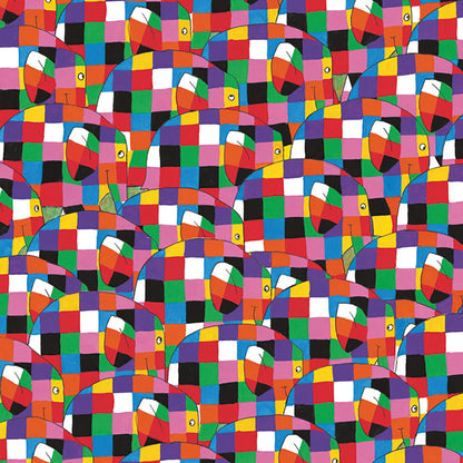 David McKee Elmer Giftwrap Gift Wrap Sheet
