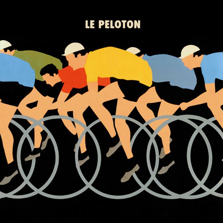 French School The Race Art Card