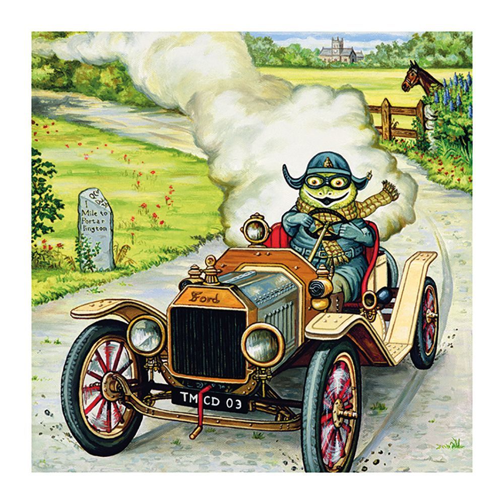 Jonathan Barry The Only Way to Travel Art Card