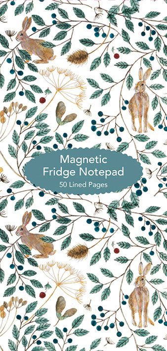 Dee Hardwicke Hares and Berries Notepad