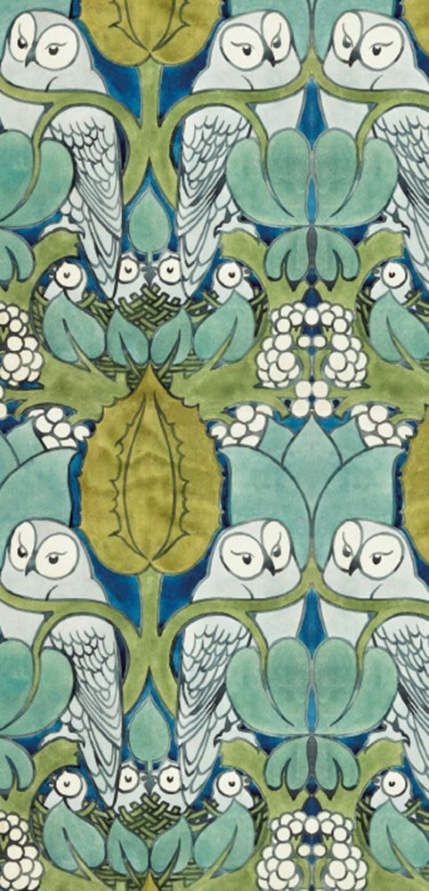 C.F.A. Voysey The Owl Art Card
