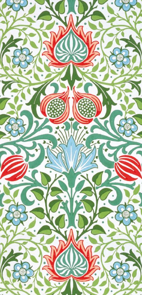 J.H. Dearle Persian Wallpaper Art Card