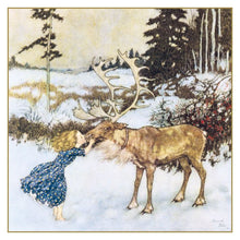 Edmund Dulac Gerda and the Reindeer Christmas Card Pack