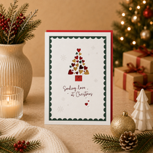Copacetic Christmas Christmas Tree Christmas Card by Heyyy