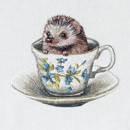 Emillie Ferris Embroidered Animals Notecard Wallet