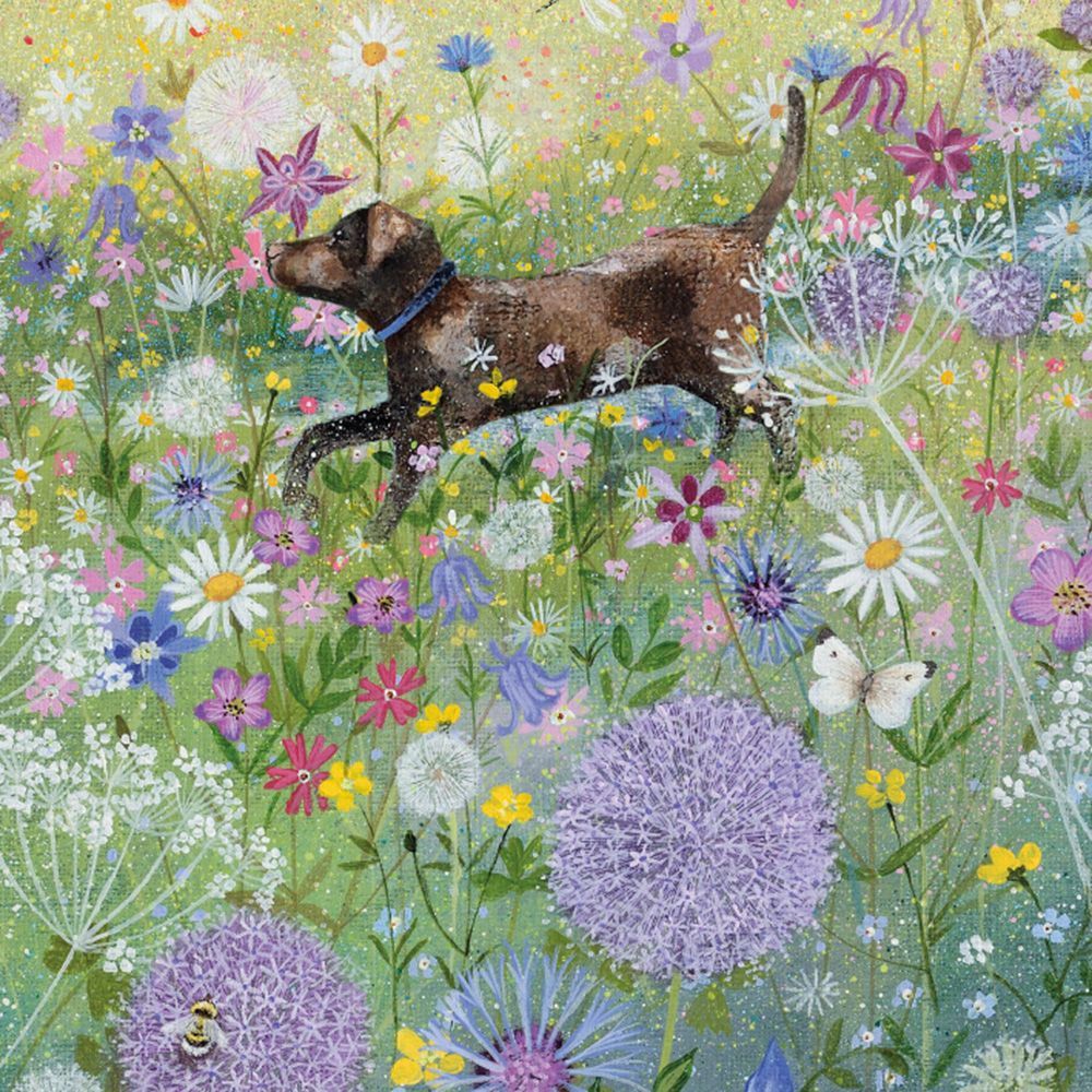 Lucy Grossmith Summer Garden Art Card