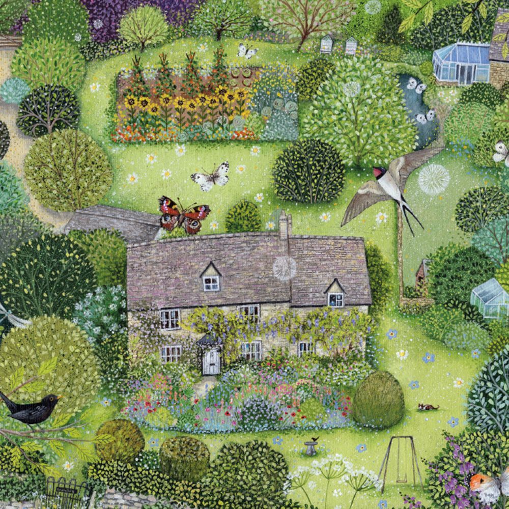 Lucy Grossmith Cottage View Art Card