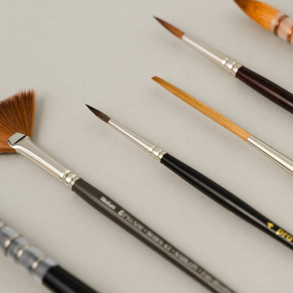 Pro Arte Kazan Squirrel Round Watercolour Brush
