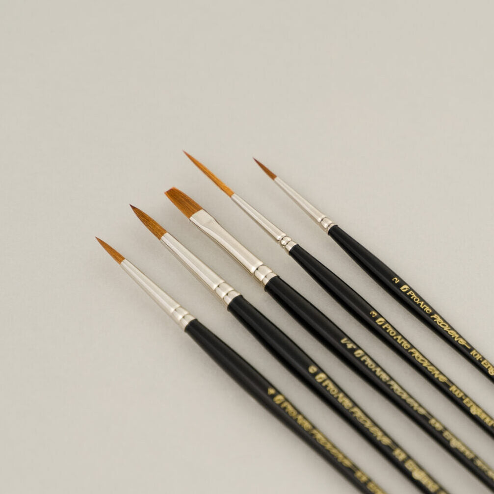 Pro Arte W3 Prolene Watercolour Brush Set in Wallet
