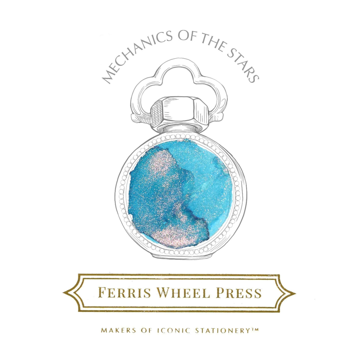 Ferris Wheel Press Fountain Pen Ink – Mechanics of the Stars, 10ml