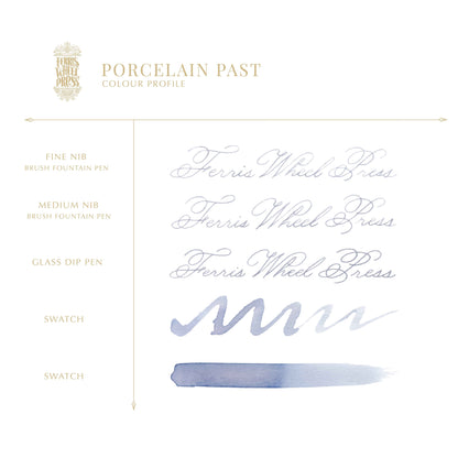 Ferris Wheel Press Fountain Pen Ink – Porcelain Past, 10ml
