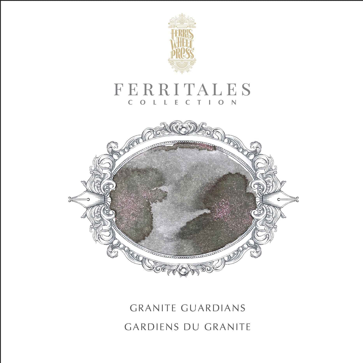 Ferris Wheel Press FerriTales Fountain Pen Ink – Granite Guardians, 20ml