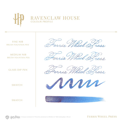 Ferris Wheel Press x Harry Potter Fountain Pen Ink – Ravenclaw House, 38ml