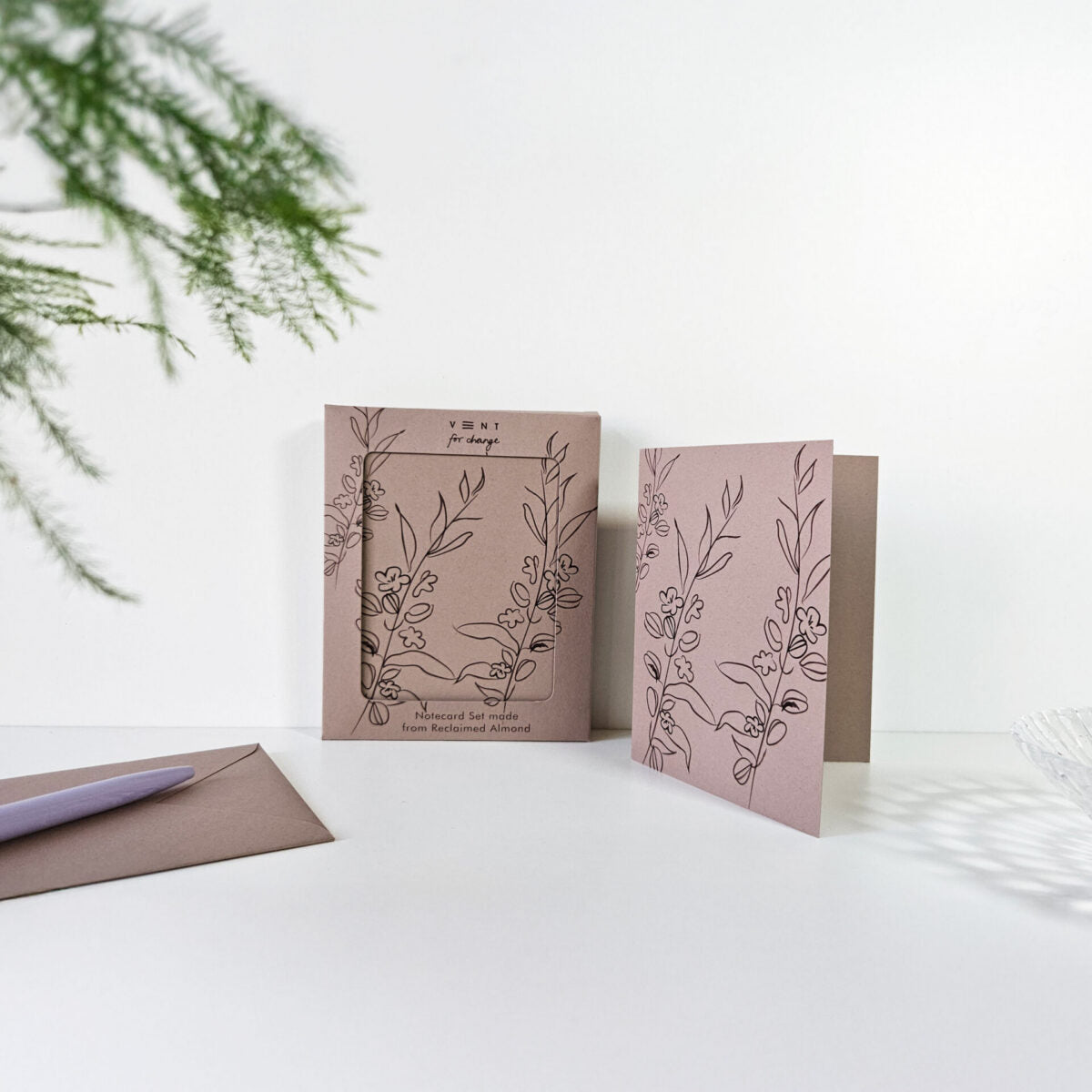 VENT ENVIRO Notecard Set – Almond