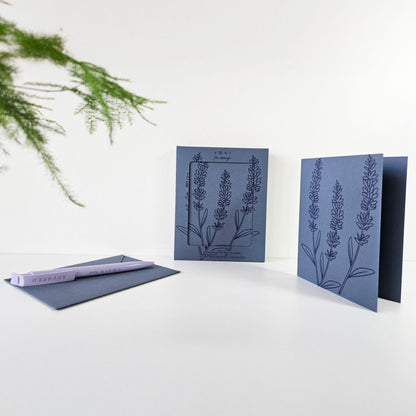 VENT ENVIRO Notecard Set – Lavender