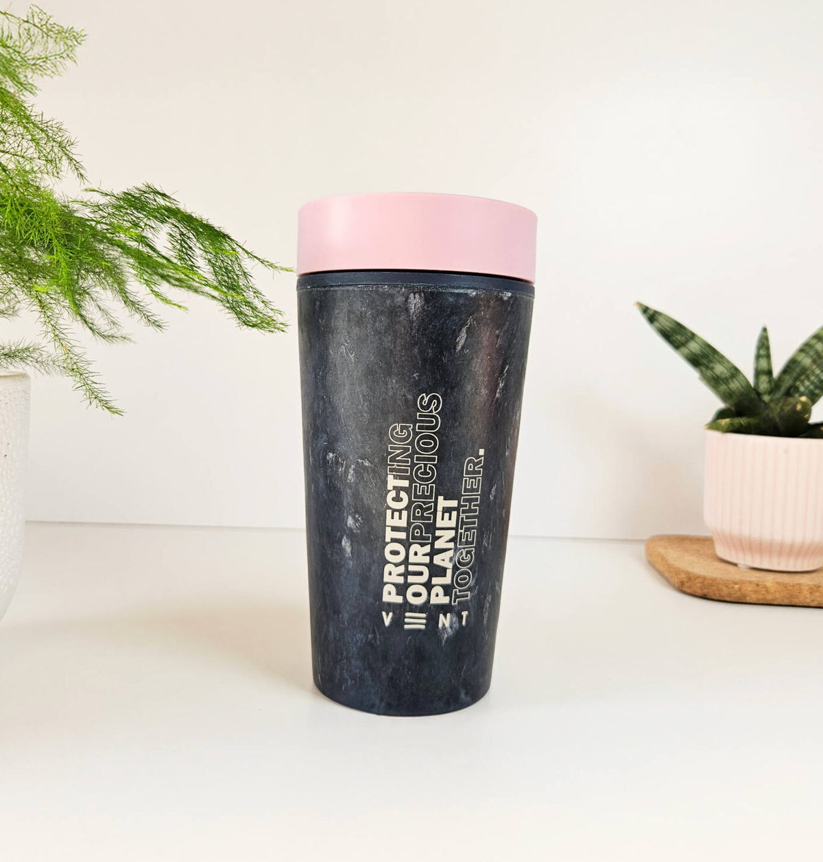 VENT RECLAIM Reusable Travel Cup – Made from Recycled Fabric