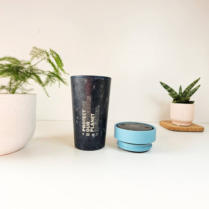 VENT RECLAIM Reusable Travel Cup – Made from Recycled Fabric