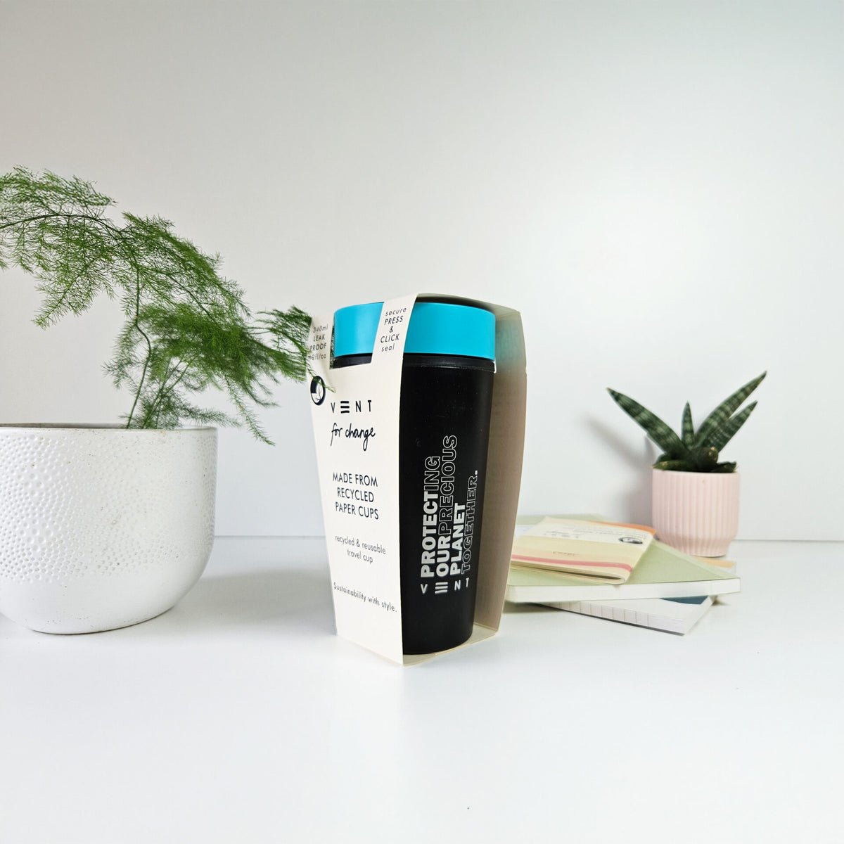 VENT Reusable Travel Cup – Made from Recycled Paper Cups