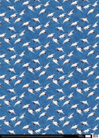 Cranes in Flight Gift Wrap Sheet