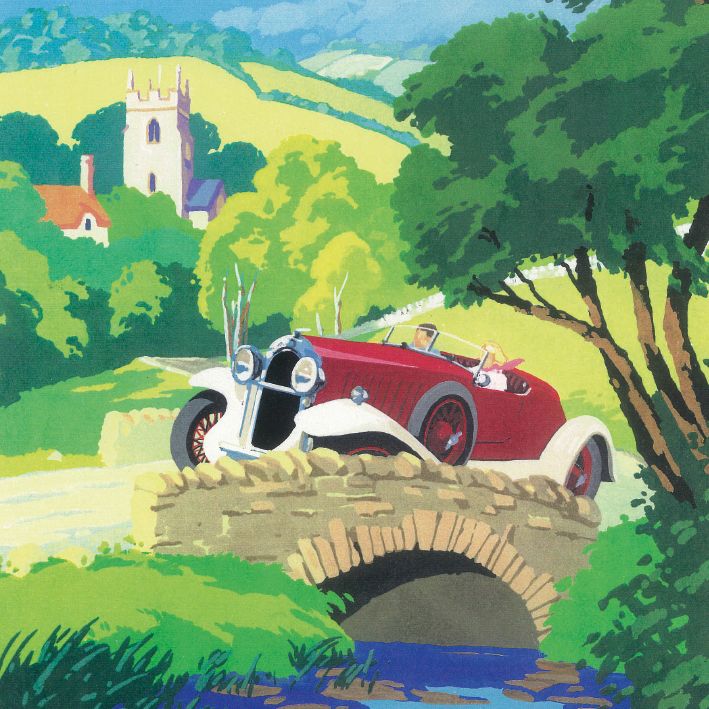 Brian Sweet Country Drive Art Card