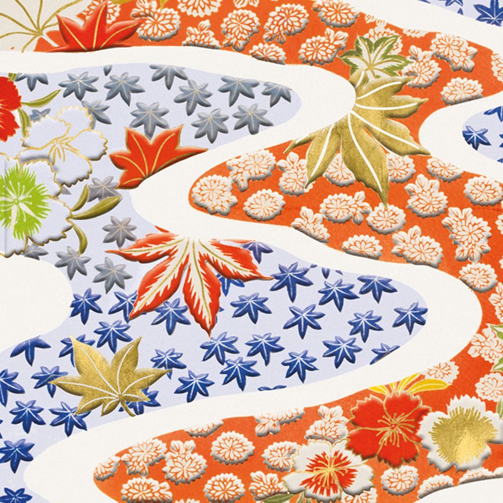 Floating Leaves Art Card