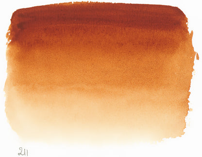 Sennelier Artist Watercolour Full Pan – Burnt Sienna 211
