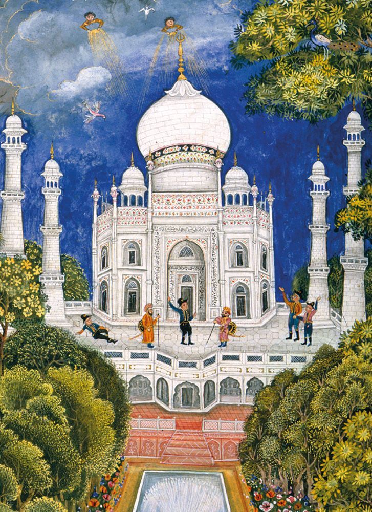 Amai-I Salih The Taj Mahal Art Card