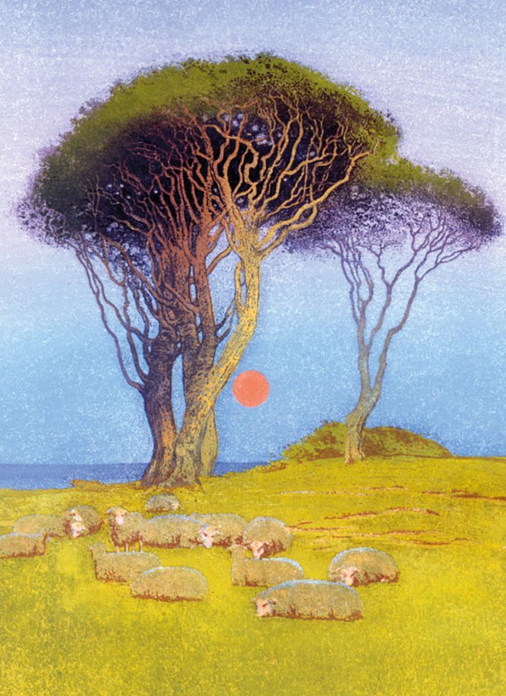 William Giles Midsummer Night Art Card