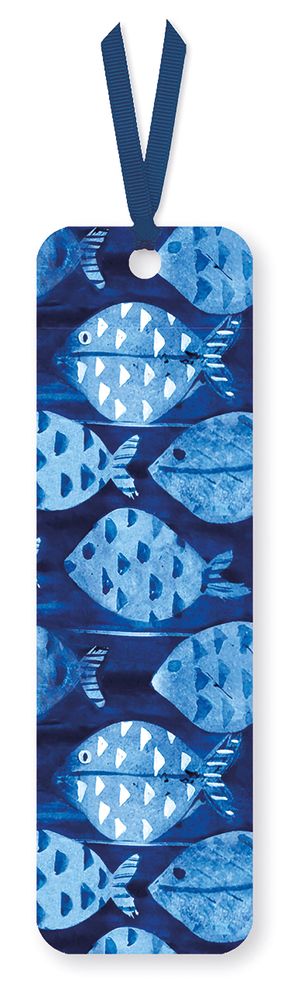 Sarah Campbell Blue Fish Bookmark