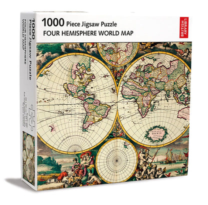 Frederick de Wit A Map of the World Jigsaw Puzzle