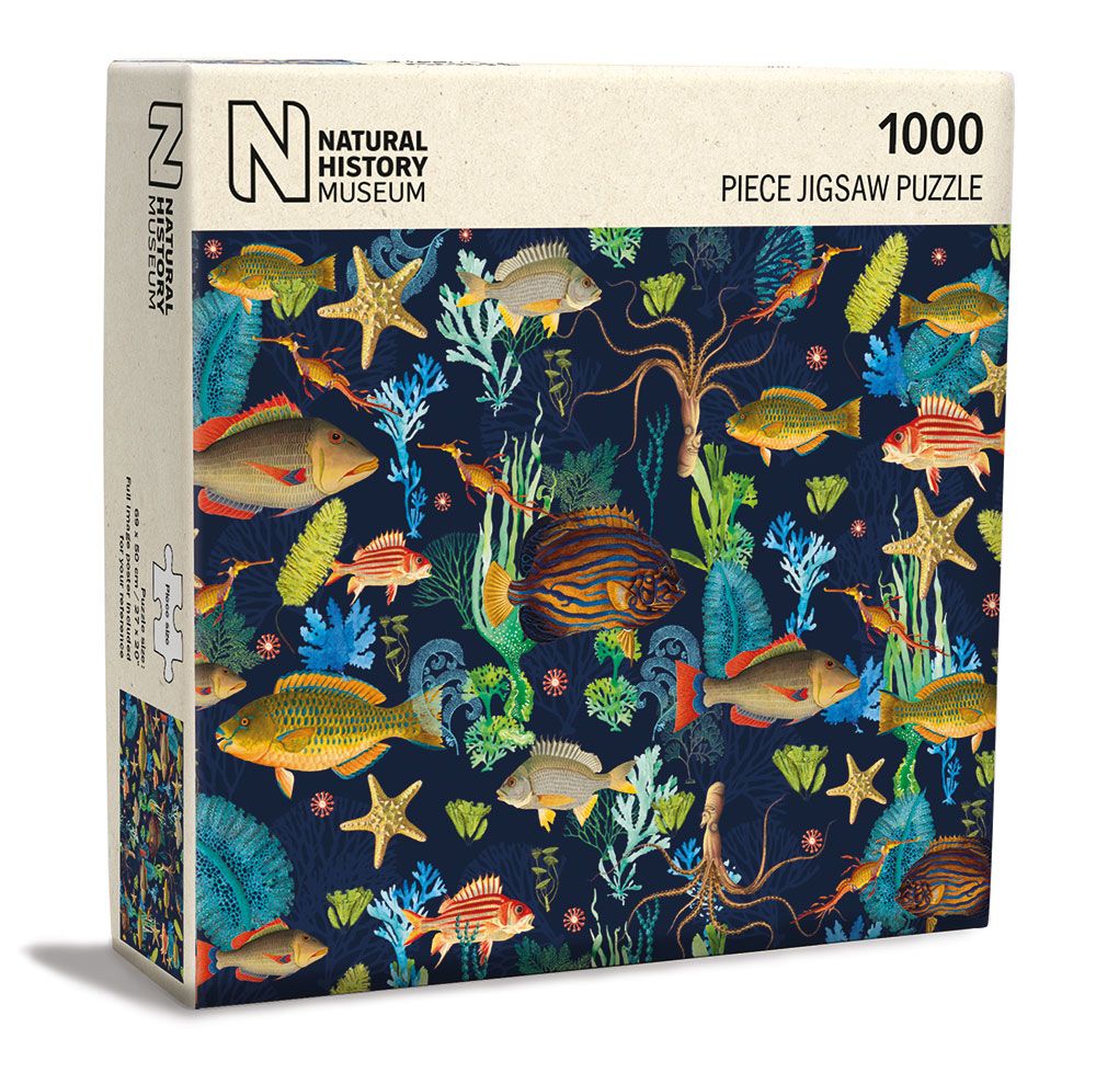 Natural History Museum An Array of Marine Life Jigsaw Puzzle