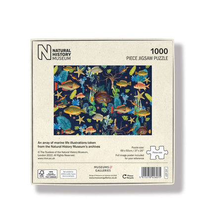 Natural History Museum An Array of Marine Life Jigsaw Puzzle