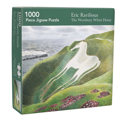 Eric Ravilious Westbury White Horse Jigsaw Puzzle