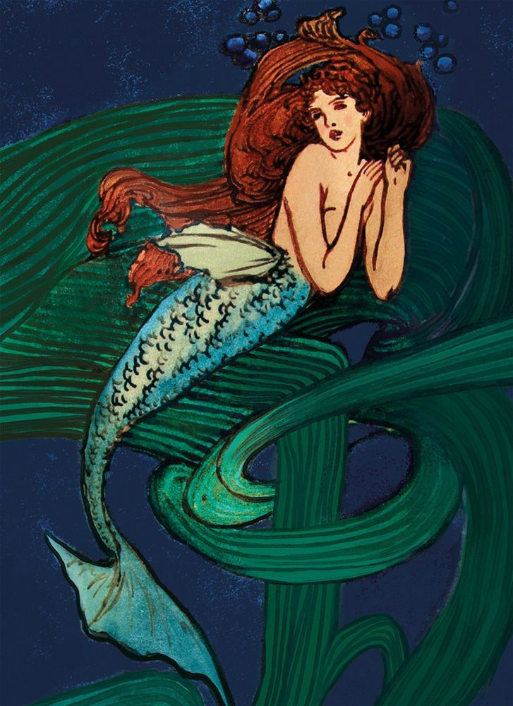 Doulton & Co Mermaid Art Card