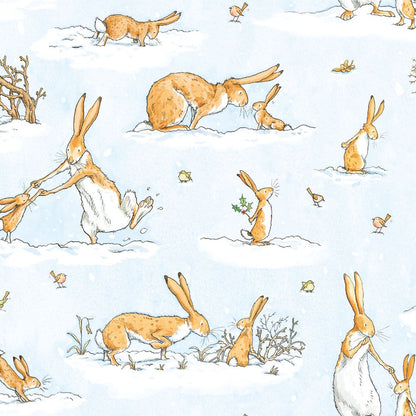 Snow - How Much I Love You Christmas Gift Wrap Sheet
