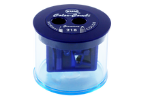 KUM 218T Color-Combi Plastic Double Sharpener – Blunt & Pointed