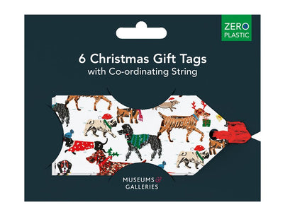 Louise Cunningham Winter Walkies Gift Tags