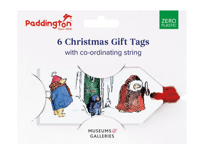 Peggy Fortnum Festive Paddington Gift Tags